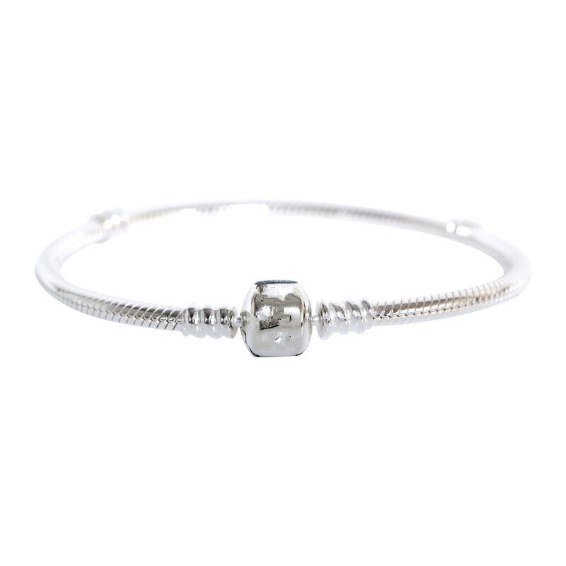 Schlange knochen grundlegende armband klassische schnalle kette DIY lose perlen zubehör armband Pan hause schmuck: 19 cm
