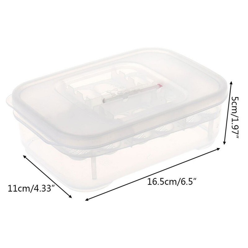 Pet Hatching Box 12 Holes Breeding Box Reptile Eggs Incubator Lizard Gecko Snake Case Amphibians Container Box with Thermometer