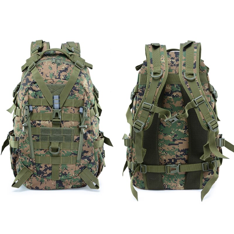 Canvas Camouflage Softback Backpack Large Hiking Climbing Backpacks For Men And Women Sports Bags Camping Travel Rucksack: style7