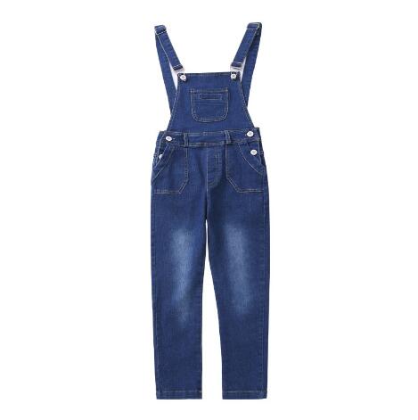 2020 outono crianças meninas denim macacão primavera calças jeans para meninas sólida criança macacão 8 10 12 anos adolescente menina macacão: 12
