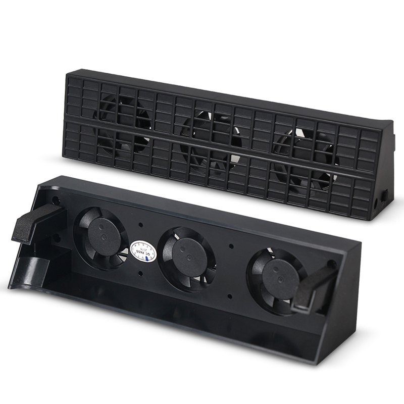 Cooling Fan Cooler Heat Exhauster Temperature Control For PS4 Slim Game Console
