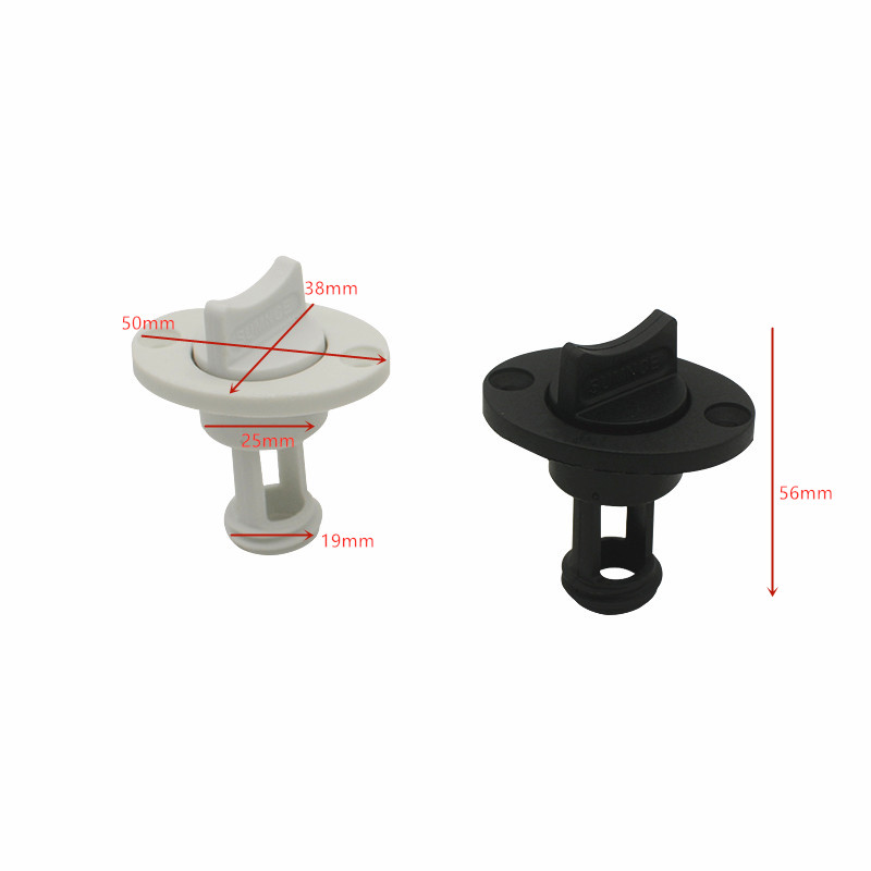 25mm 1'' Boot Nylon Ablauf Stecker Bung Loch Entwässerung Marine Beiboot Für Kajak Kanu Boot Zubehör