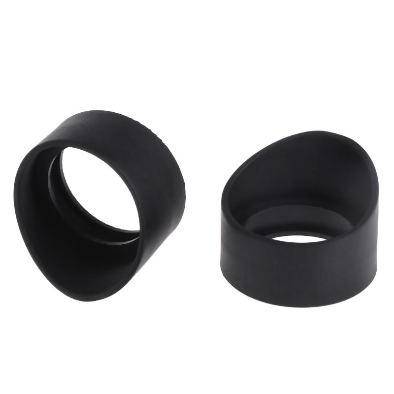 2Pcs 32mm Diameter Rubber Eyepiece Cover Guard Cap for Biological Stereo Microscope Telescope Monocular Binoculars