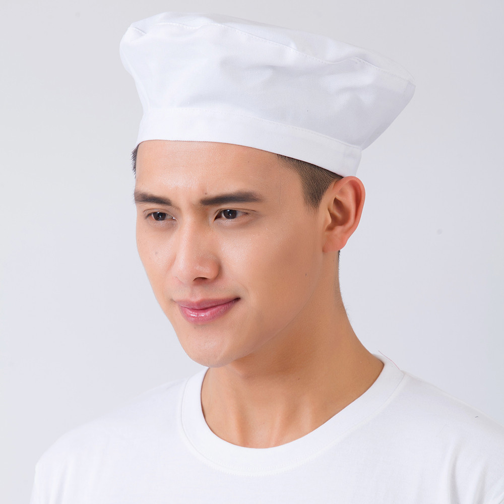 3 kleuren Chef Ober Hoeden Korea Stijl Volwassenen Restaurant Hotel Bakkerij Sushi Chef Fornuis Werkkleding Effen Cap