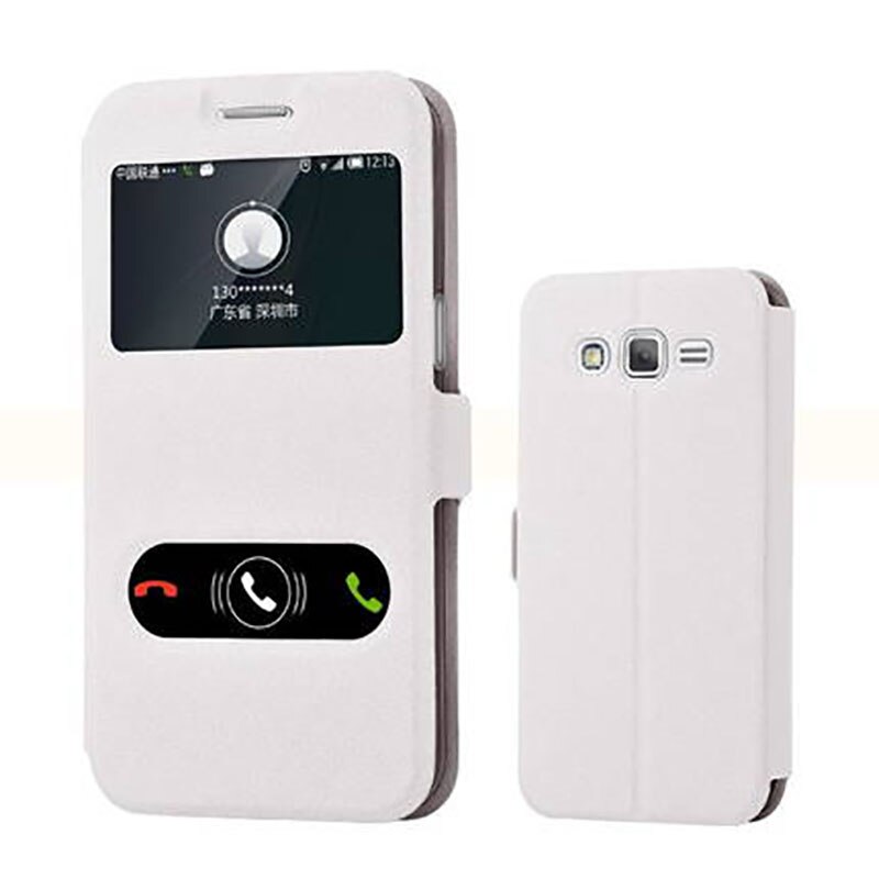 Coque pour samsung galaxy grand 2 duos  g7102 g7106 g7108 g7109, étui en cuir à rabat pour samsung galaxy grand 2: A6