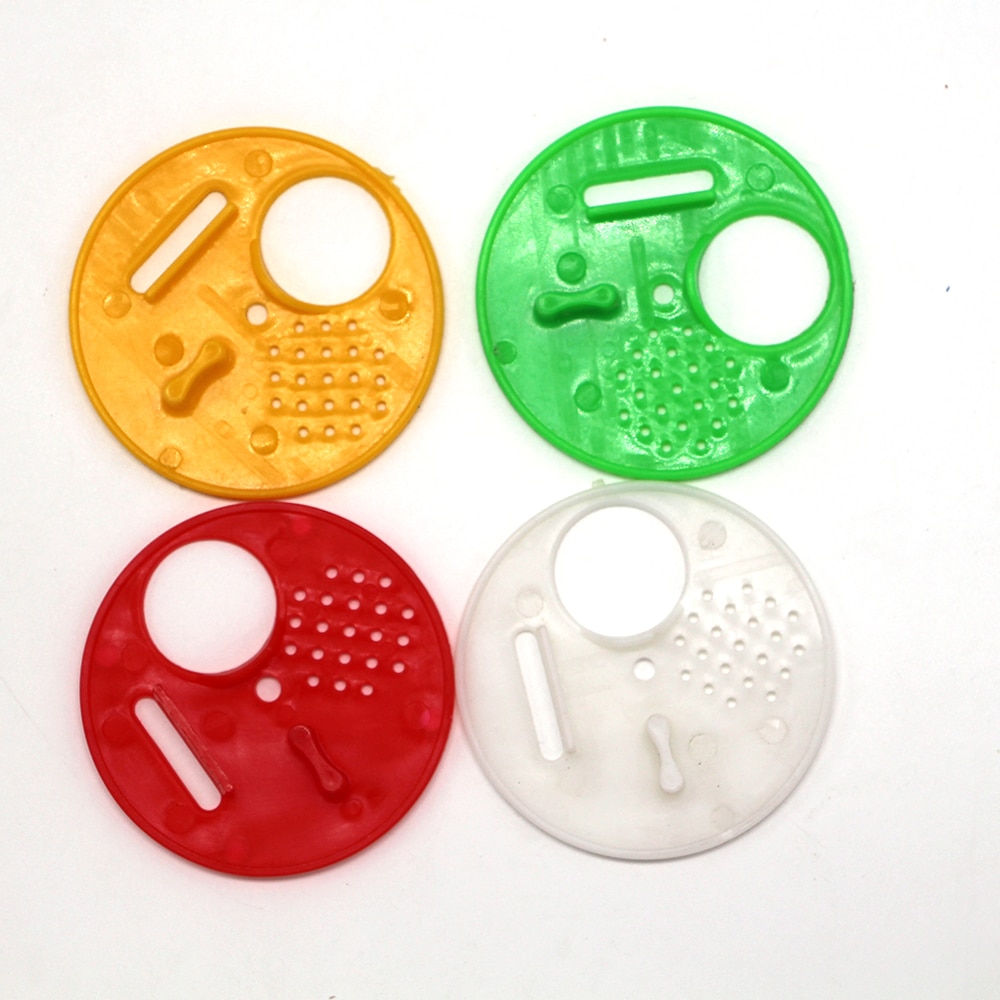 120PCS Single Bee Exit Hive Vent Plastic Beehive Door Round Entrance Ventilation Gate Nest Tools Apiculture Beekeeping Supplies