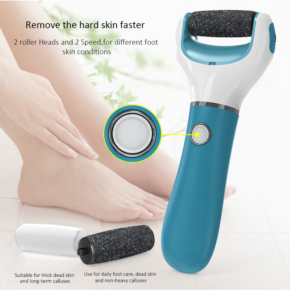 Abody électrique pied fichier pied soin outil pédicure Machine peler peau rouleau callosités dissolvant fichier pour homme pied talon