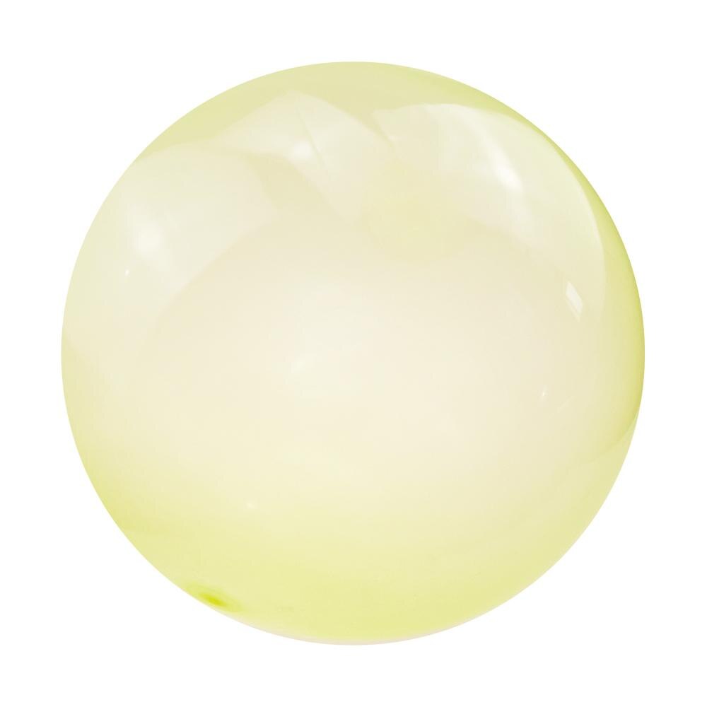 Children Outdoor Soft Air Water Filled Bubble Ball Blow Up Balloon Toy Fun Party Game Summer for Kids Inflatable: L Yellow