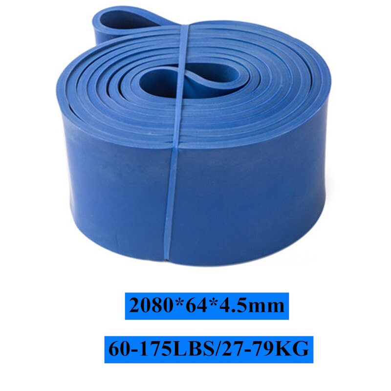 Stretch Resistance Band Exercise Expander Elastic Fitness Band Pull Up Assist Bands for Training Pilates Home Gym: Blue 64mm