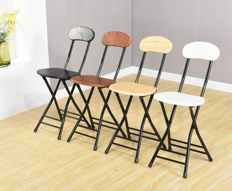 Louis Computer Chair Folding Dining Simple Household Folding Stool Outdoor Training