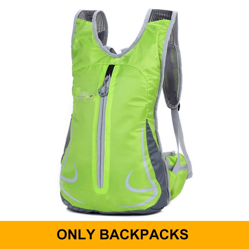Travel backpack, ultra light ski rucksack, waterproof sports rucksack, suitable for cycling, hiking, hiking, camping, school run: green