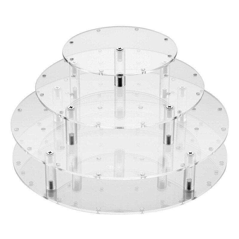 35 Gaten Snack Cake Server Cake Rack Cup Cake Display Stand Lolly Houder Cupcake Stand 42Pcs Cake Stands Lolly houder: C