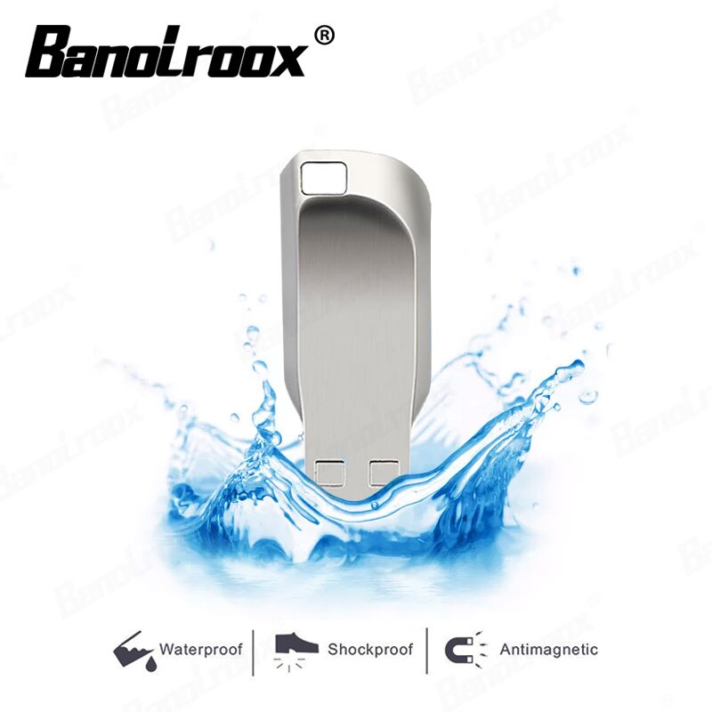 Banolroox USS 3,0-Stick Wasserdicht 128gb 256gb Usb-Stick 64gb 32gb 16gb Pen drive Flash 3,0 usb Metall Memory Stick 10-50 MB/s