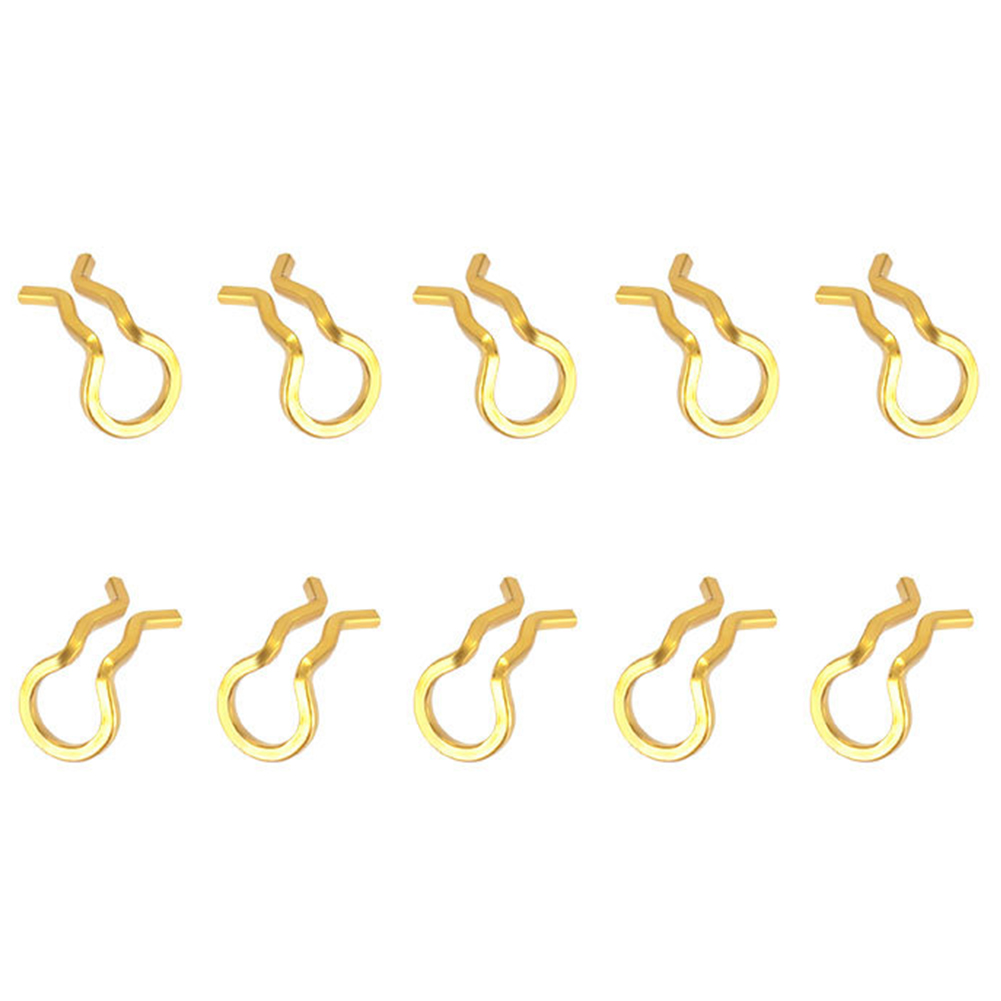 Bicycle Hydraulic Disc Brake Pad Bolts Circlip Retainer Pin Lightweight Titanium Alloy Cycling Bike Accessories: Yellow