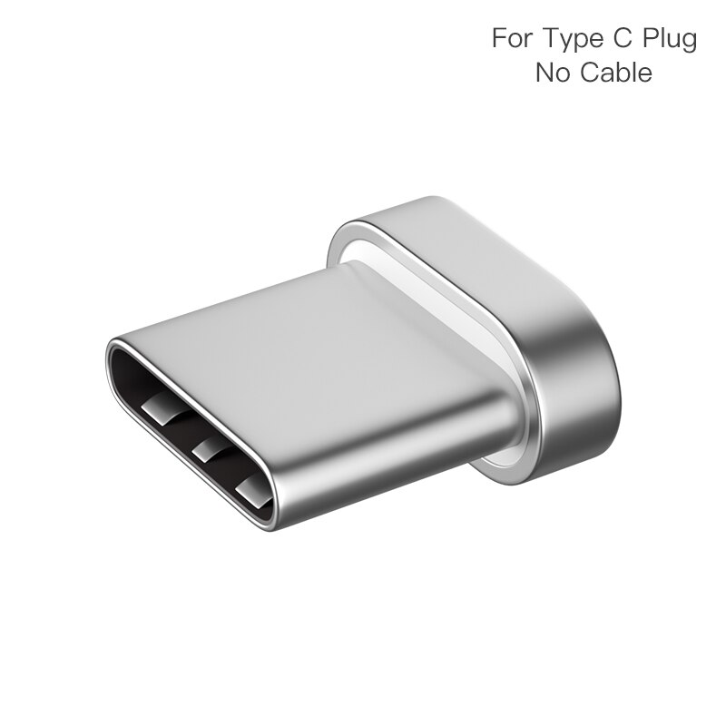 PZOZ Magnetic Cable 2M Type C Micro USB C Fast Charging Phone Microusb Type-C Magnet Charger usb c Charge cord for iphone xiaomi: For Type C Plug