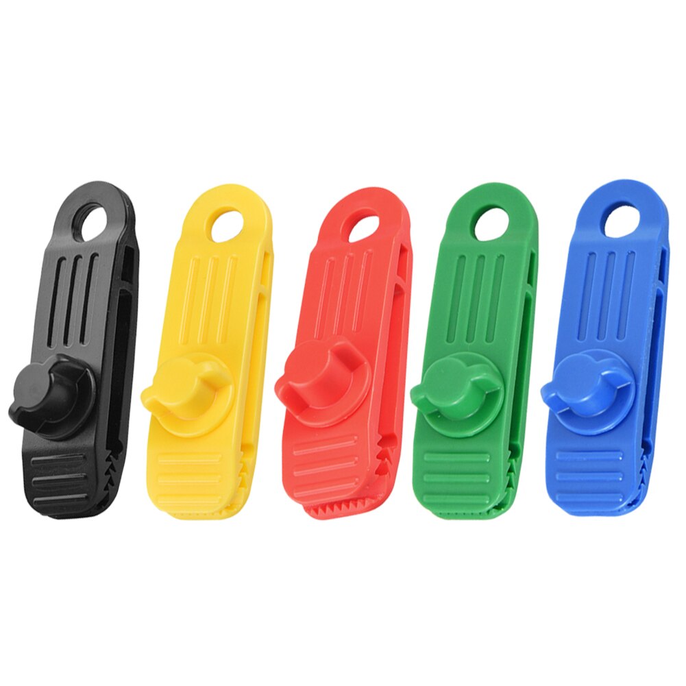 1 stück wiederverwendbarer zeltplanen-clip, klemme, schnalle, campingwerkzeug, robustes vordach, markisen-planen-kordelspanner