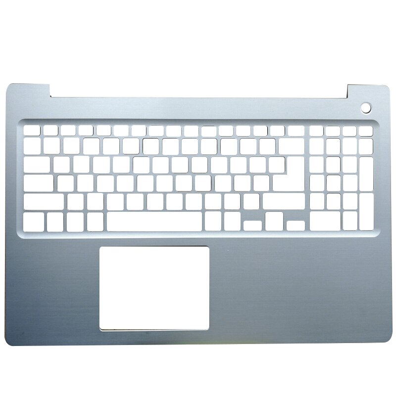 Top Back Cover Voor Dell Inspiron 15 5570 5575 Series Lcd Back Cover/Front Bezel/Palmrest/bottom Case Achterklep Cover Zilver: C Cover