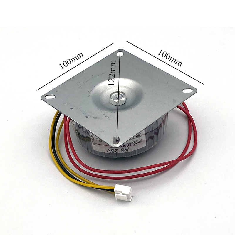 BAHOD 100w 220v A Doppio 9v/12v/15v/18v/20v/22v/24v/26v/28v Trasformatore di Potenza Toroidale per Amplificatore HIFI Audio