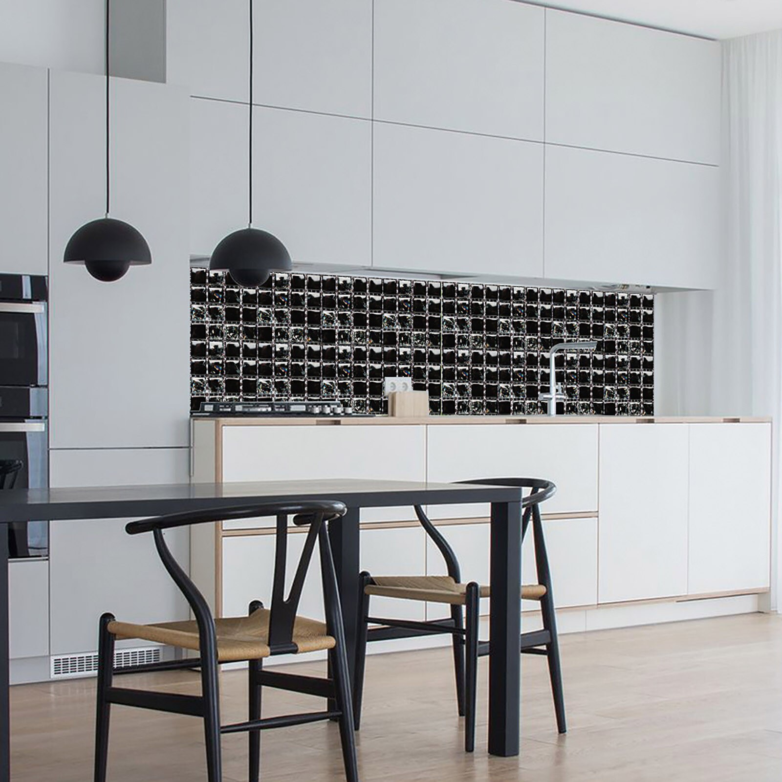 10Pc 3d Kristal Tegel Stickers Diy Waterdichte Zelfklevende Muurstickers Home Decoratie Keuken Woonkamer Wc 12x12cm