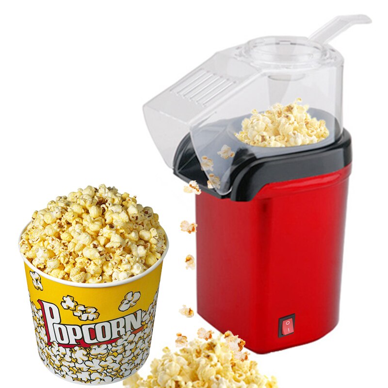 1200W Household Electric Popcorn Maker Machine Automatic Mini Corn Popper Natural Popcorn Home Use Household For kids Children: US