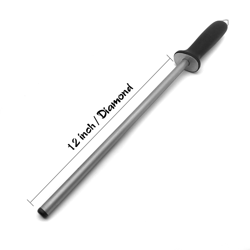 Taidea Professionele Keramische Slijpstaaf Diamant Aanzetstaal Messen Japanse Chef Messen Damascus Messen Musats: TG0835 12inch