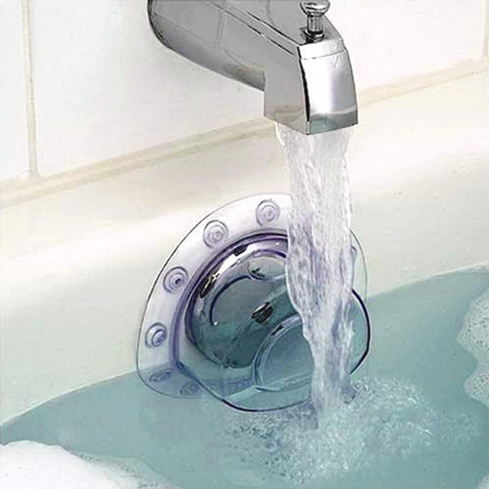 Universal silikone bundløst badekar til husholdningsbrug af overløbsafløb til badekar
