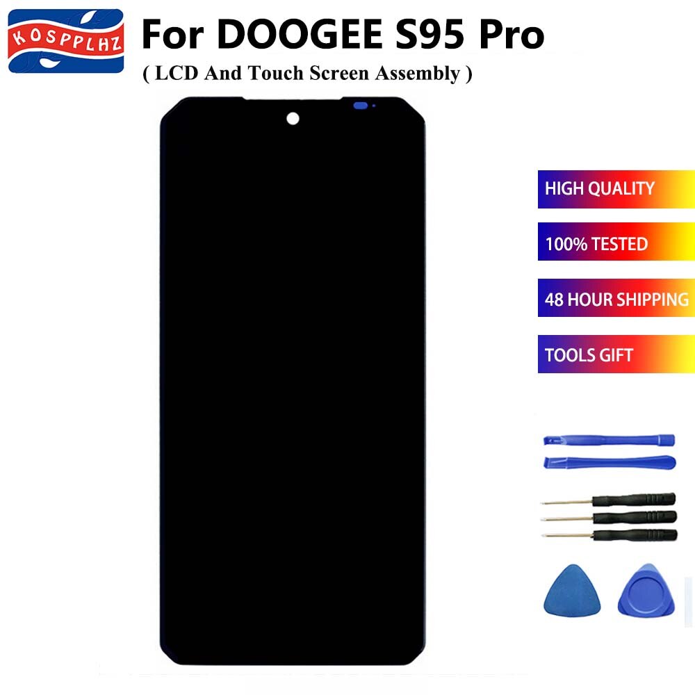 6.3 "Voor Doogee S95 Pro Lcd-scherm + Touch Screen Digitizer Vergadering Vervanging Voor Doogee S95Pro S 95 Pro telefoon Reparatie Onderdelen