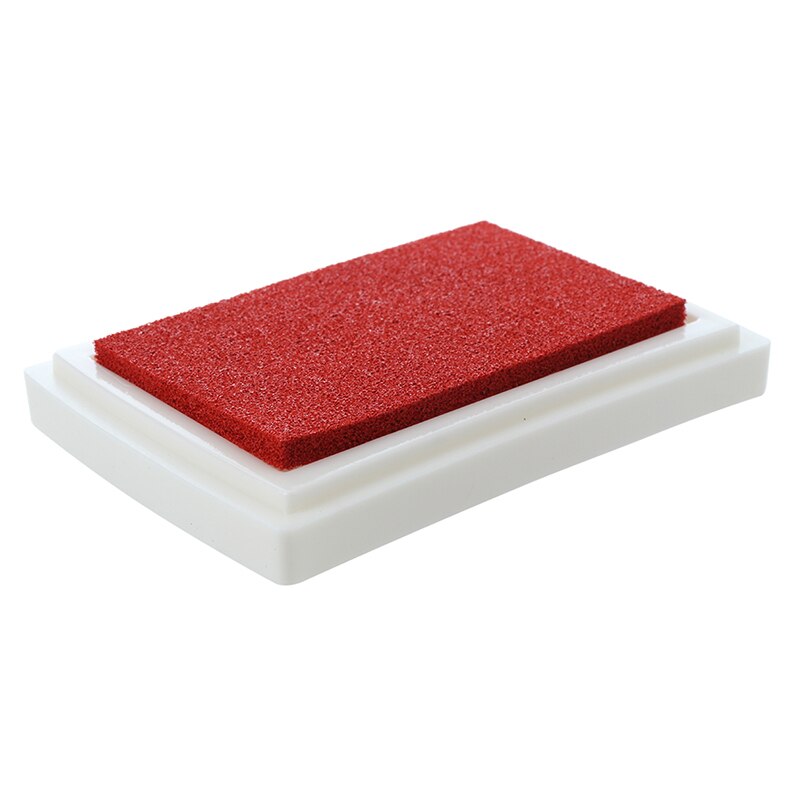Ink Pad Ink Color Red Fingerprint for Children