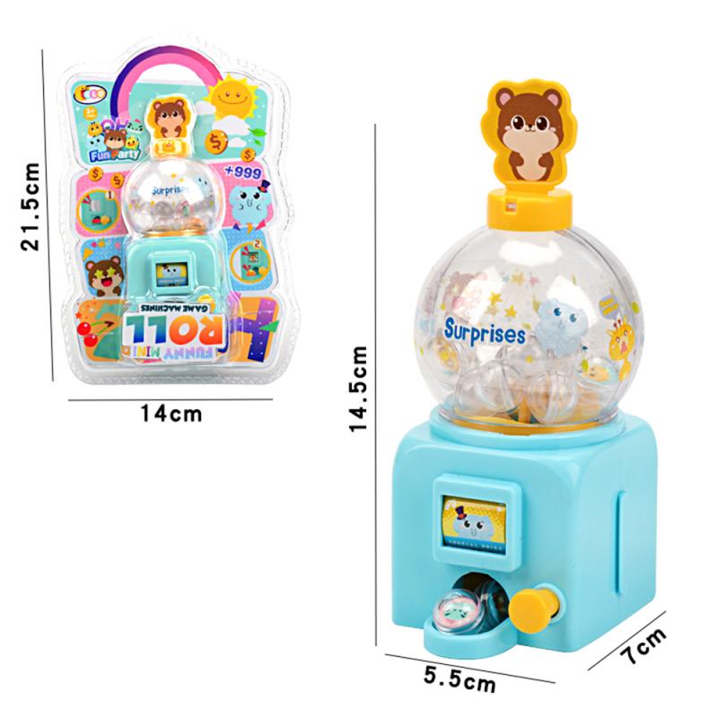 Faire semblant de jouer Mini jeu de Puzzle pour enfants secouez la Machine secouez la musique défilement manuel pour les jouets d'épicerie de d'enfant