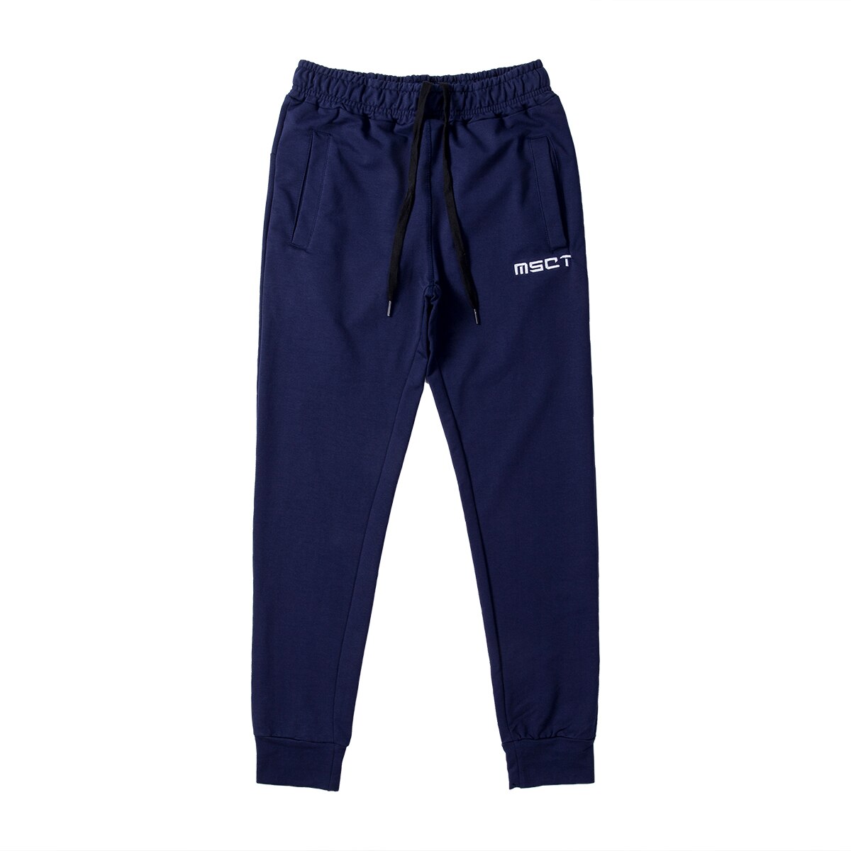 Pantalones deportivos largos para hombre, chándal, entrenamiento, gimnasio, M-3XL: XXXL / Navy