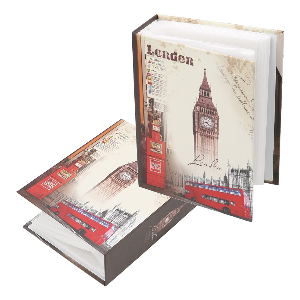 100 bolsillo ahorro memoria recuerdo bolsillo foto álbum foto instantánea caja almacenamiento memoria para el álbum de fotos de la boda de la familia del chico