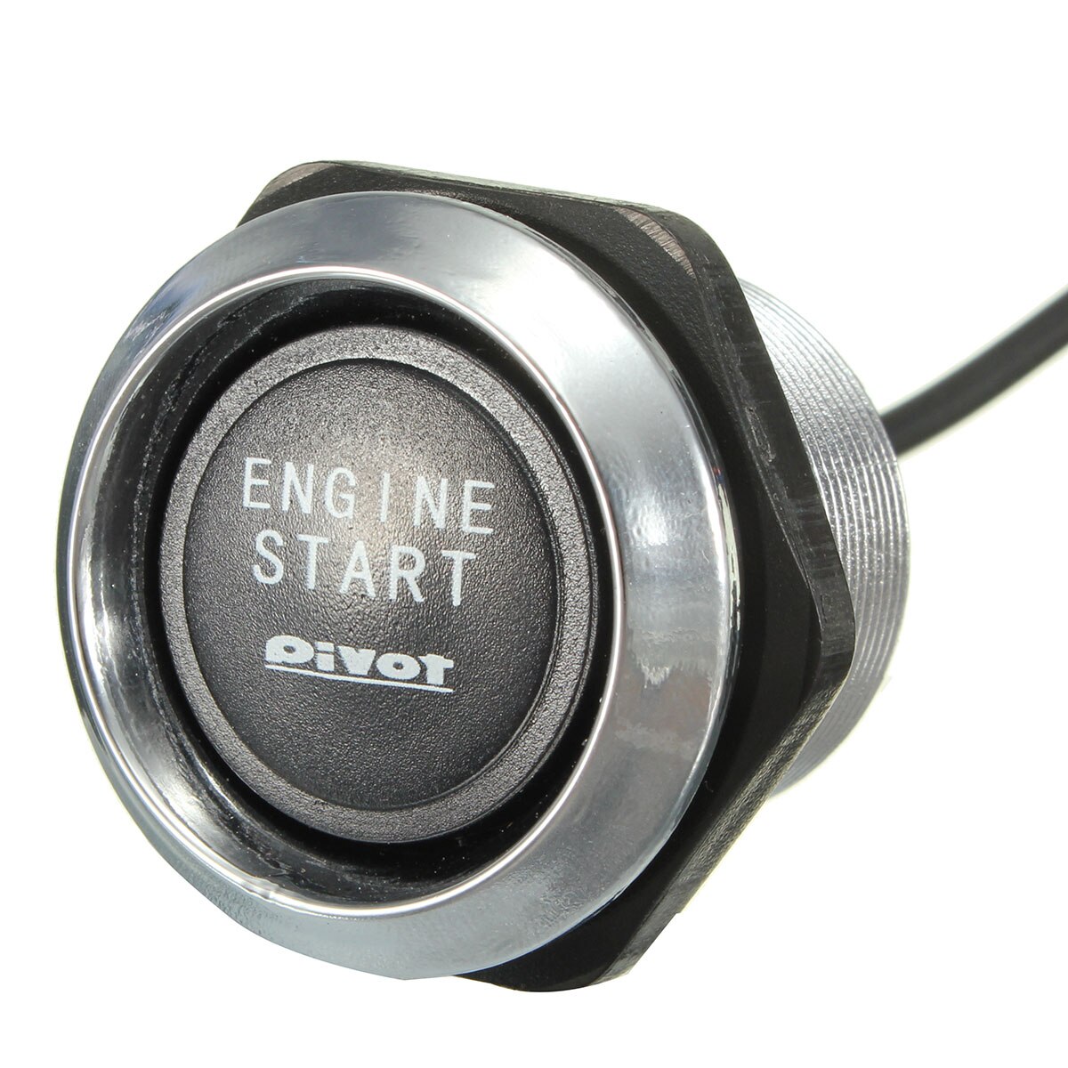 Car Engine Push One Start Stop Switch Ignition Starter Kit Keyless Entry Starter Blue LED ON-OFF Motor Styling Accessories