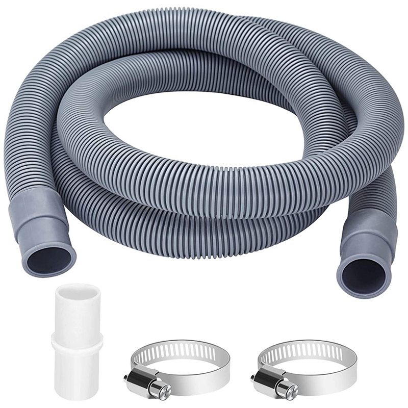 Best Drain Hose Extension For Washing Machines,2M Drain Hose Universal Washing Machine Hose,Drain Hose Dishwasher Extension: Default Title