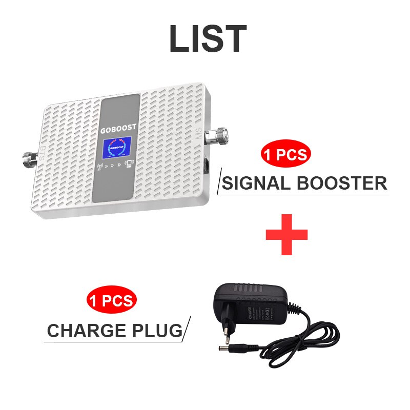 GOBOOST Dual Band 1800MHz 2100MHz 2G 3G 4G Del Segnale Del Telefono Cellulare Ripetitore Mobile del Segnale di Rete reapeater Band1 Fascia 3 Amplificatore