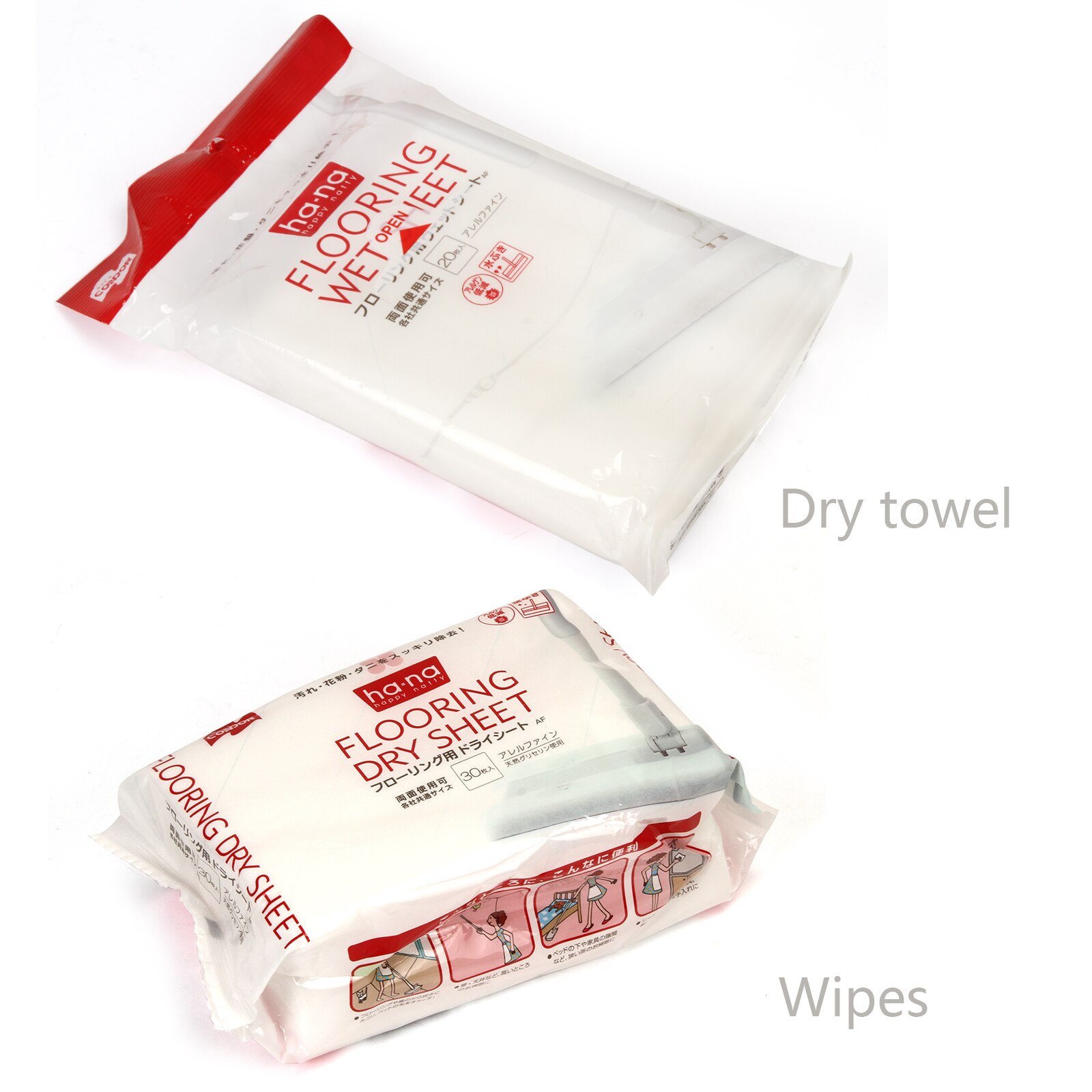 Serpillière de sol jetable avec lingettes humides ou sèches, pour le nettoyage des sols, anti-poussière