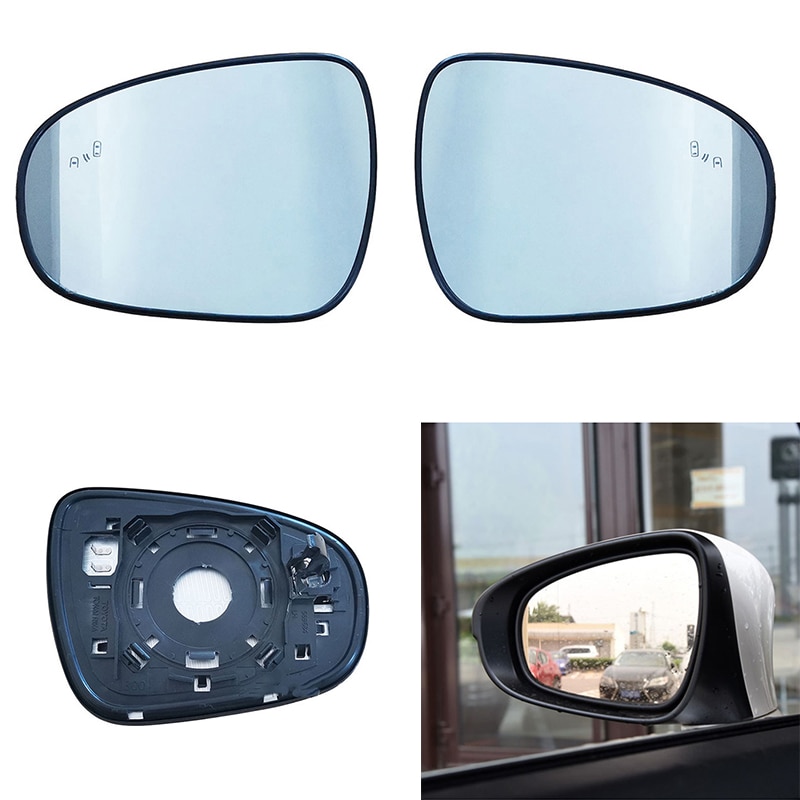 Auto Verwarmde Blind Spot Waarschuwing Wing Achteruitkijkspiegel Glas Voor Lexus Es Is Ct Ls Gs Rc
