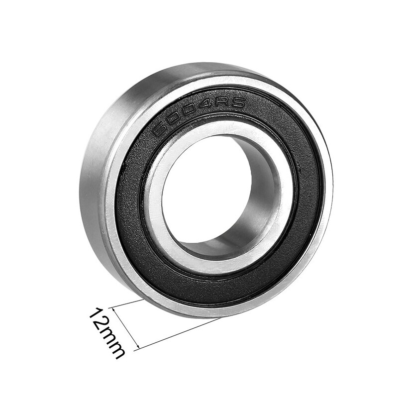 1pcs/lot 6004RS Motor Grade Deep Groove Ball Rolling Bearings 6004-RS 6004RS 20*42*12mm 20*42*12 Bearing Steel