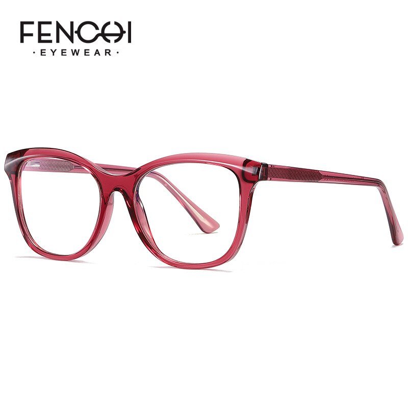 Fenchi Rode Computer Bril Anti Blauw Licht Blokkeren Brilmontuur Transparant Gaming Goggles Eyewear