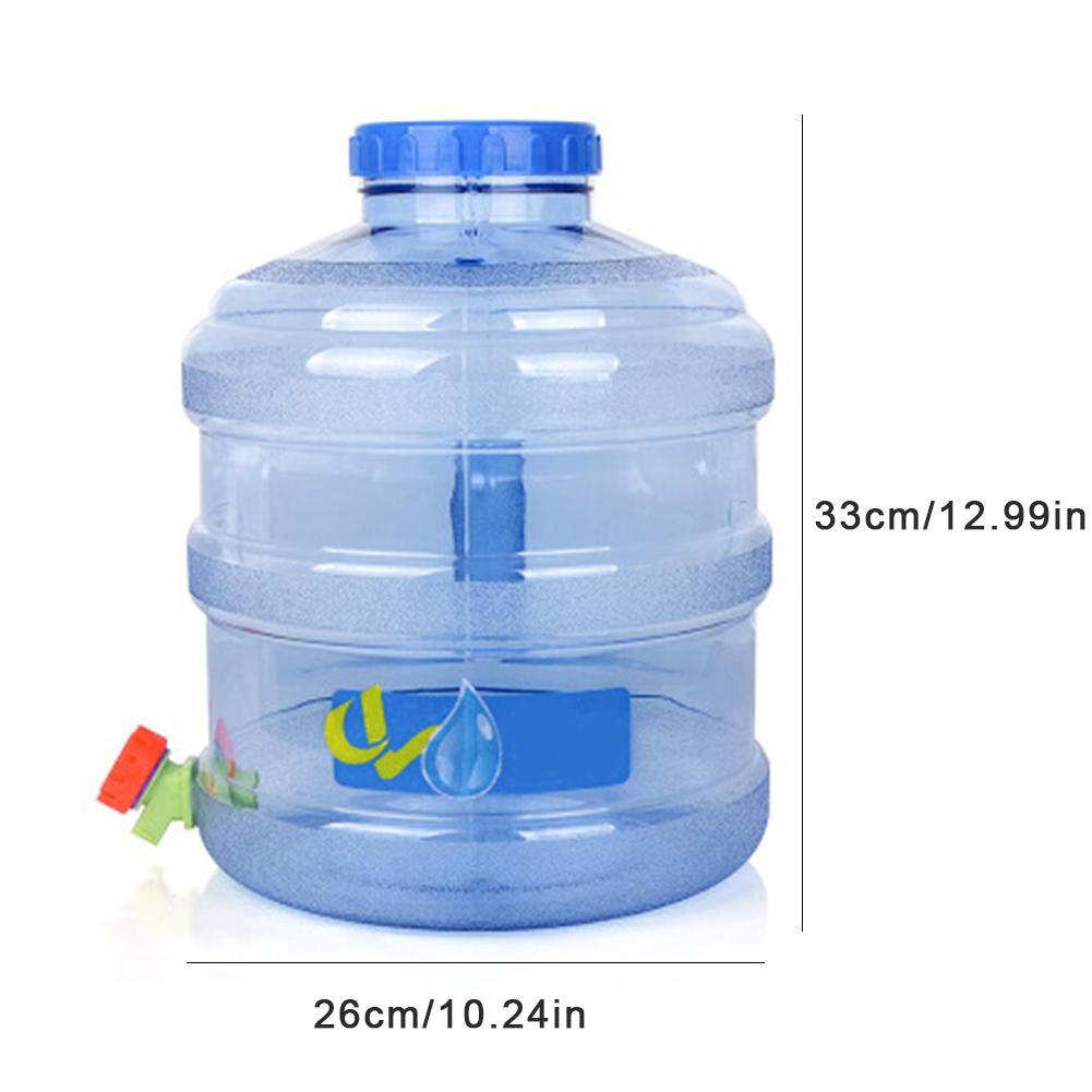 12L Free Water Bucket Carrier Water Container Beverage Dispenser Portable Hydration Bucket Picnic Camping