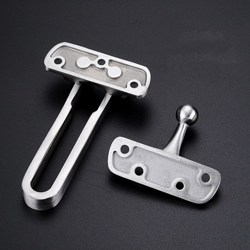 Stainless Steel Hasp Latch Lock Door Chain Anti-theft Clasp Padlock for Home Kit
