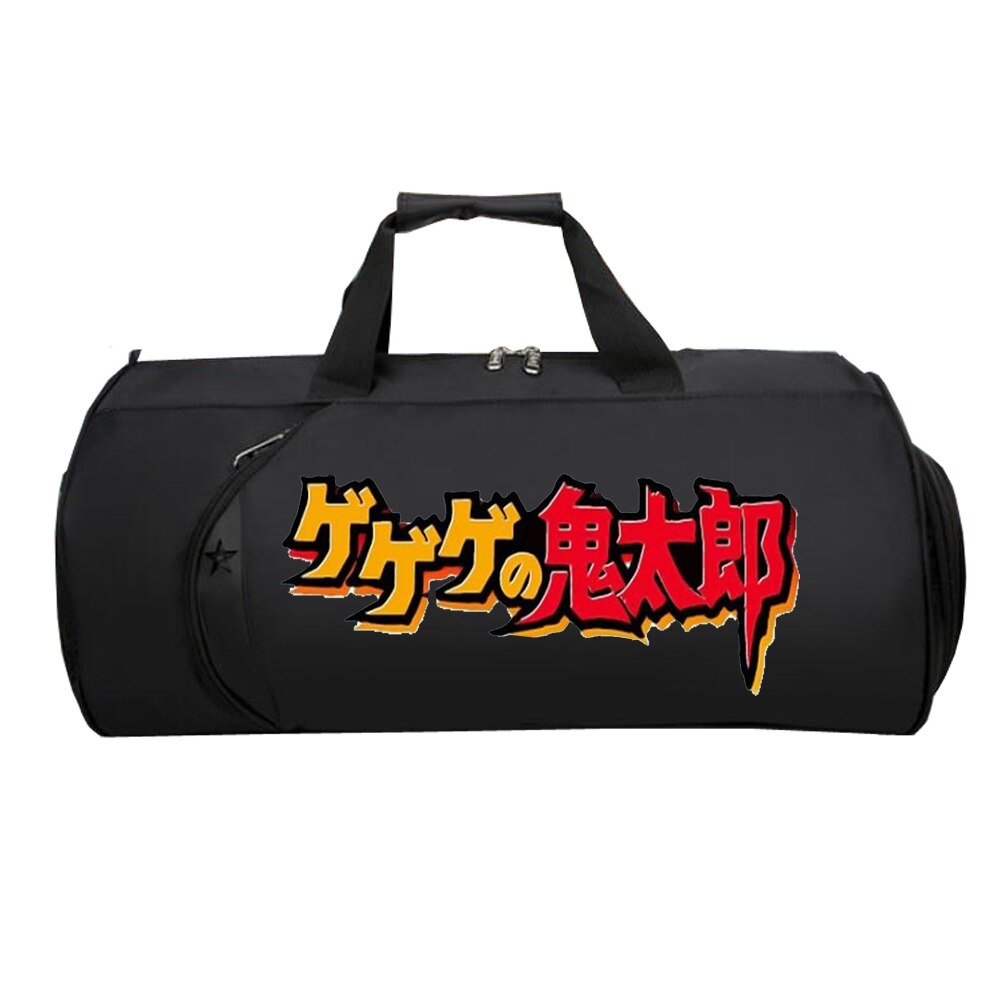 anime Men Travel luggage bag Handbag Luggage teenagers Suitcase Large Multifunction Tote Shoulder Bag for Hakaba Kitarou: 01