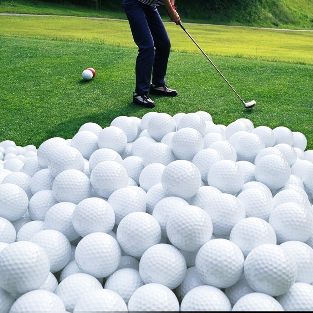 10Pcs/Lot Floating Golf Balls Floater Ball Float Water Range Golf Practice Ball Two Piece Ball