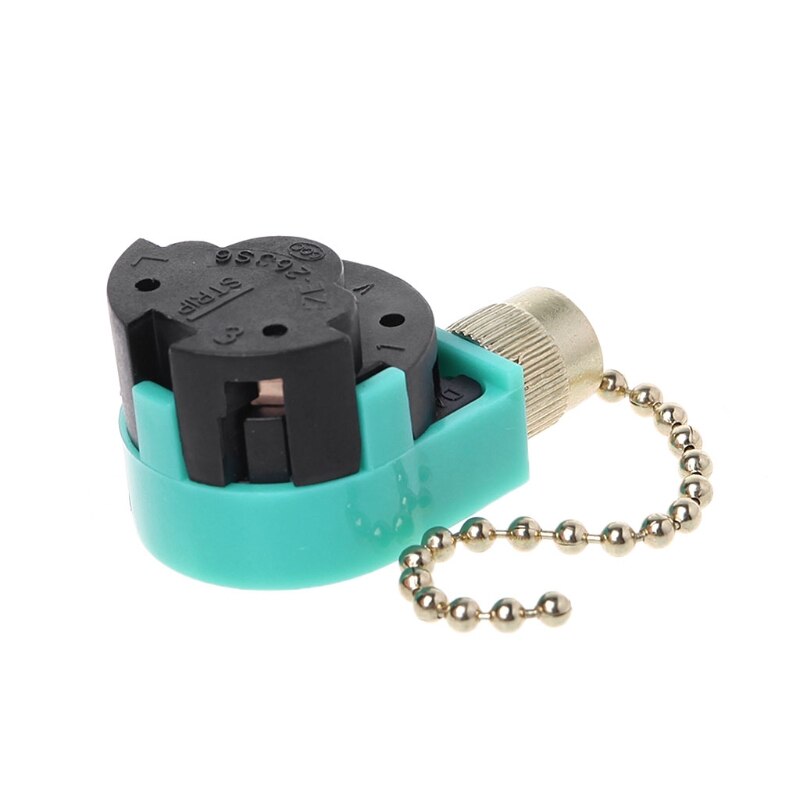 3A/250V 6A/125V Zipper Switch 3 Speed Pull Chain Control Nickel Fan Wall Switch