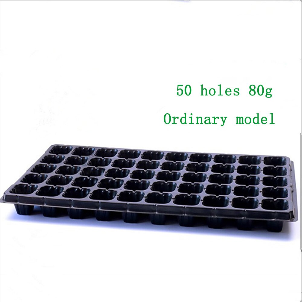 4Pcs/Pack Cells Seedling Starter Tray Extra Strength Seed Germination Plant Flower Pots Nursery Grow Box Propagation For Garden: White