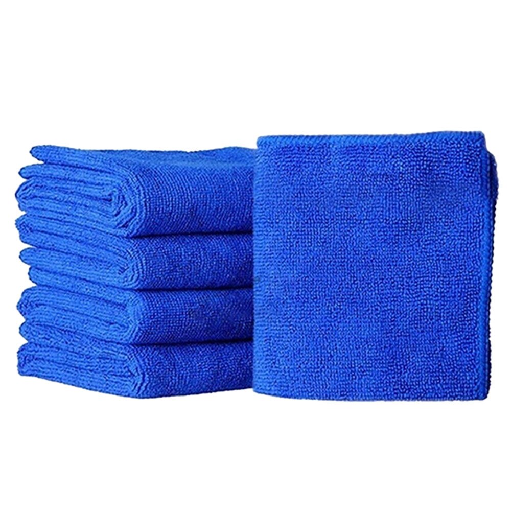 5Pcs Auto Care 30Cm X 30Cm Microfiber Car Doekjes Car Care Microvezel Wax Polijsten Detaillering Handdoeken