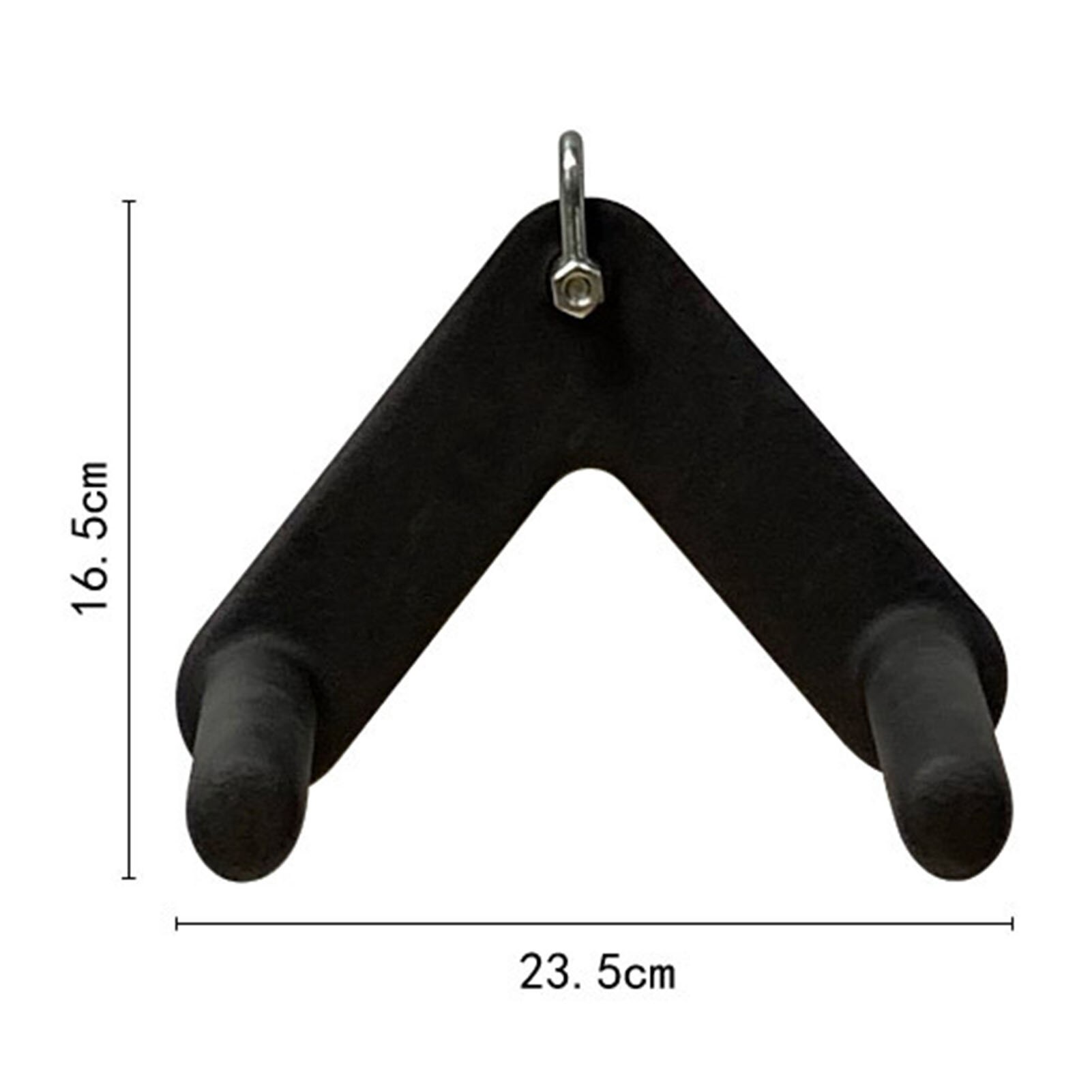 V Shaped Press Down Bar Multi Gym Weight Lifting Workout V-Bar 360 Rotating Rowing Machine Bar Pully Cable Machine Attachment