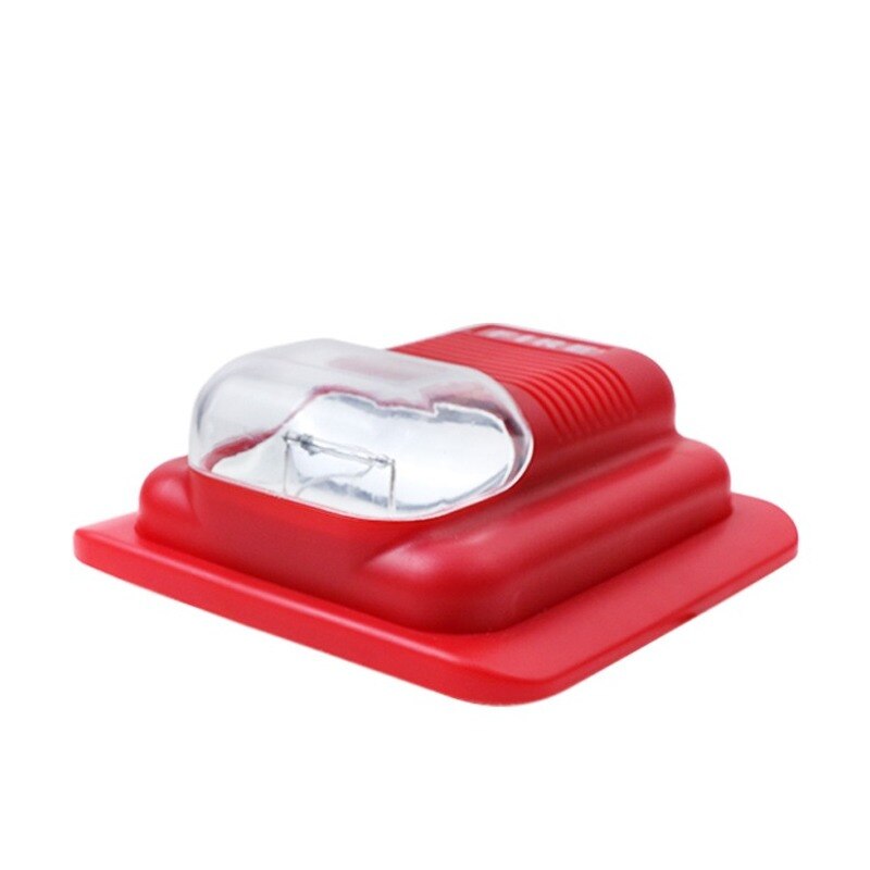 Fire Alarm Horn 119 Fire Alarm LED Flashing Light Siren 12V 24V Fire Sound and Light Alarm