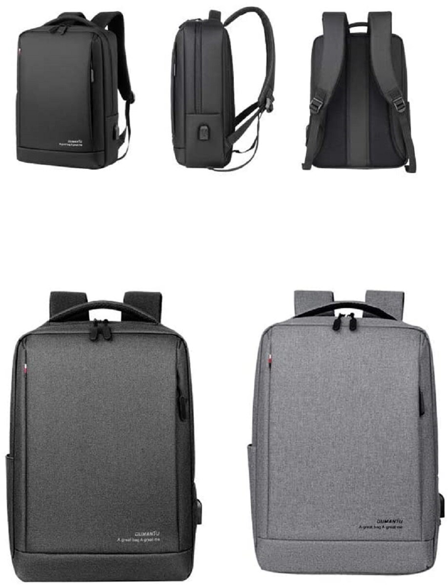 Men Business Travel Backpack Multifunction USB Charging 15.6 Inch Laptop Backpacks for Teenage Male Waterproof Backpack 2076