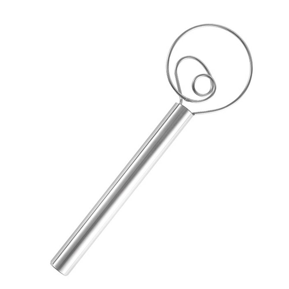 Handmatige roestvrijstalen eierklopper melkklopper blender keukenbenodigdheden de eierklopper is perfect voor het roeren van brooddeeg: Default Title