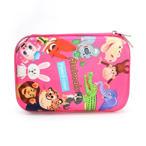 Etui Schoolbenodigdheden Kalem Kutusu Lapices Doos Plumier Scolaire Fille Holografische Animal Pouch Etui Pennen Kawaii Eva: Rose animal